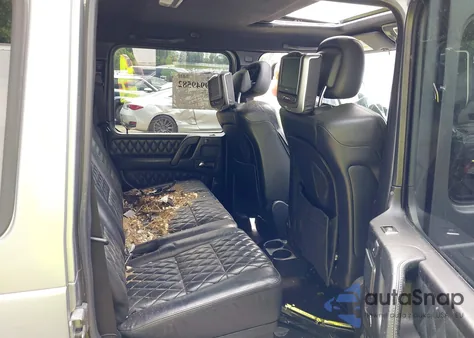 2016 Mercedes-Benz Amg G 63 4Matic из США, поврежденный, VIN WDCYC7DF8GX243391